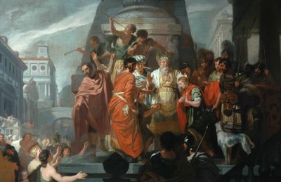 Anointing of David by Carl Robert Arthur Thiele